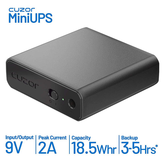 Mini Router UPS for 12V Routers Up to 2 Amps