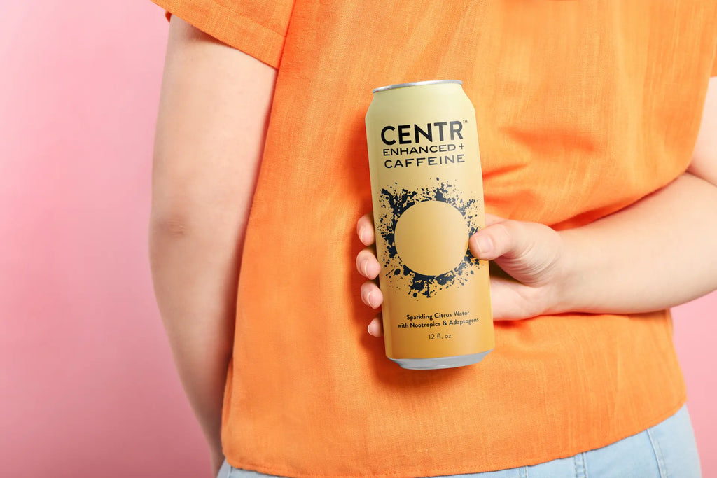 holding centr sparkling water