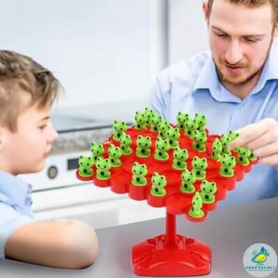 Jouets de comptage d'équilibre d'arbre équilibré de grenouille, jeu de  société d'équilibre pour des enfants, jouets de Montessori pour la classe  préscolaire doit avoir 