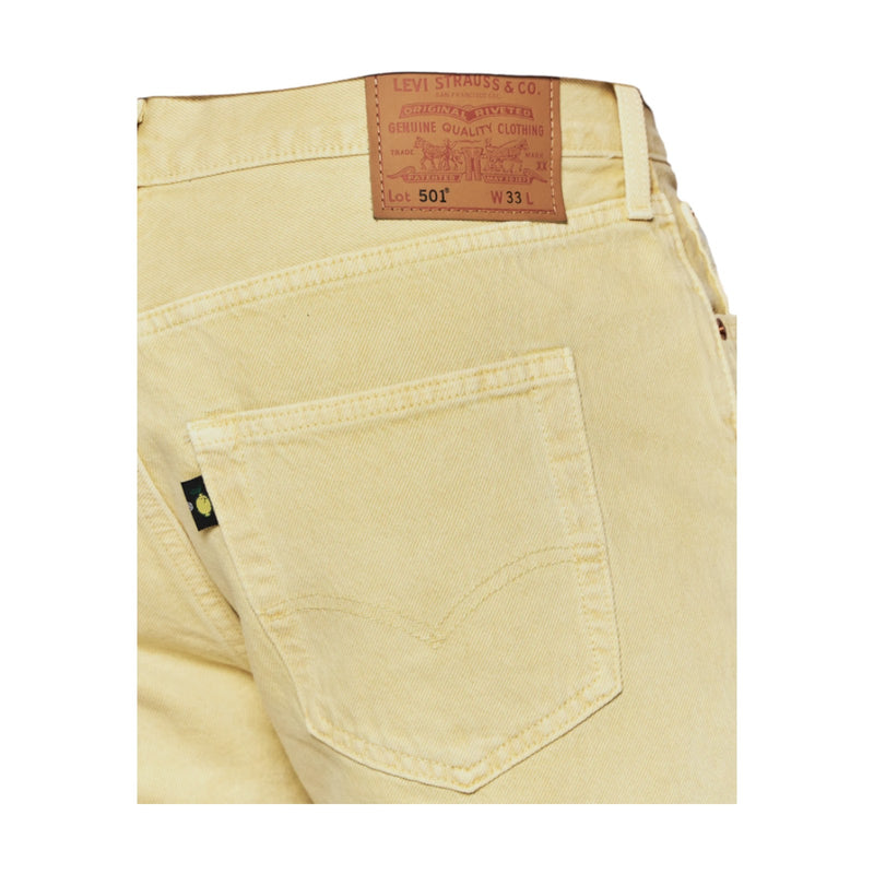 Bermuda Uomo Levi's - 501 Hemmed Short - Giallo – Miriade Diamante