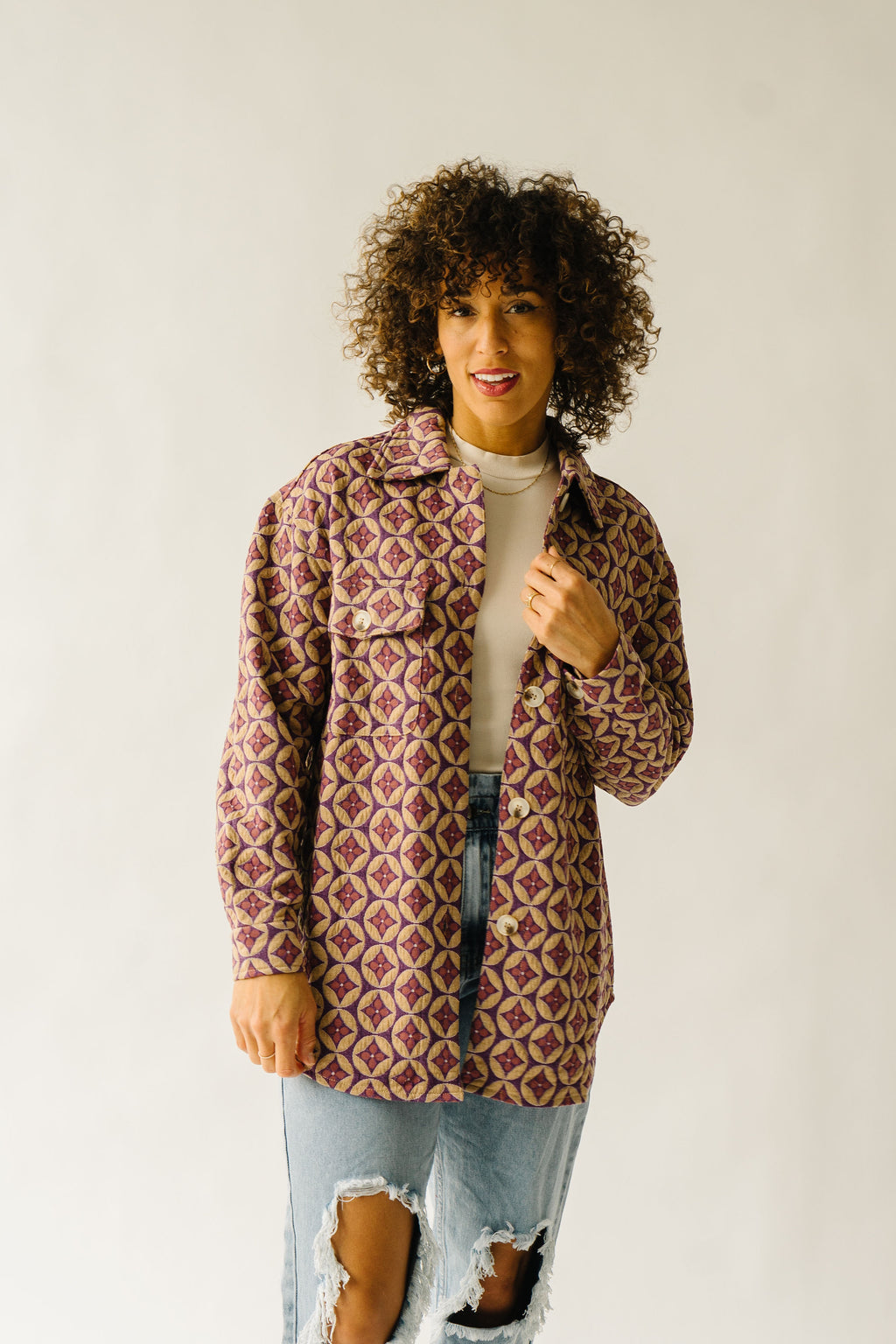 BELPER FLOWER SHIRT JACKET 22ss | paradaabogados.com