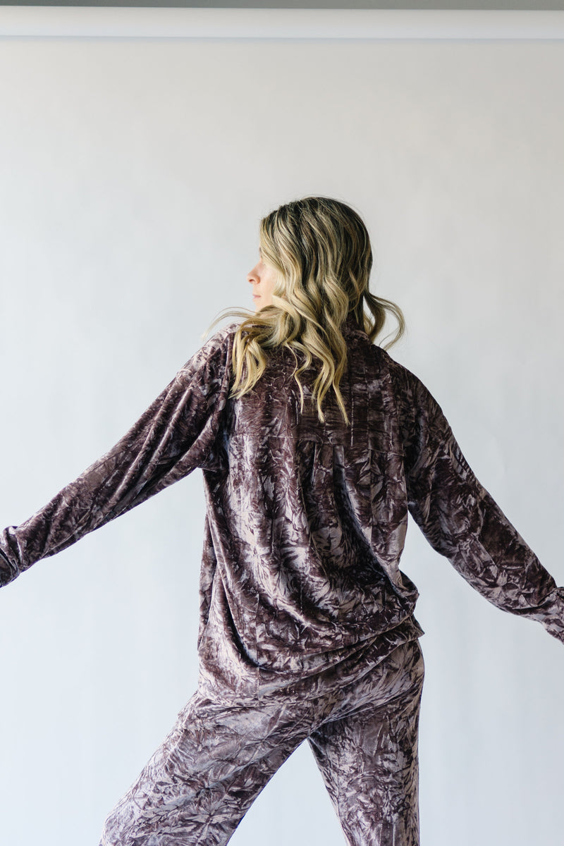 The Hannon Velvet Pants in Dusty Mauve – Piper & Scoot