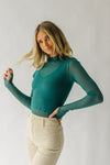 Free People: On the Dot Layering Top in Deep Teal
