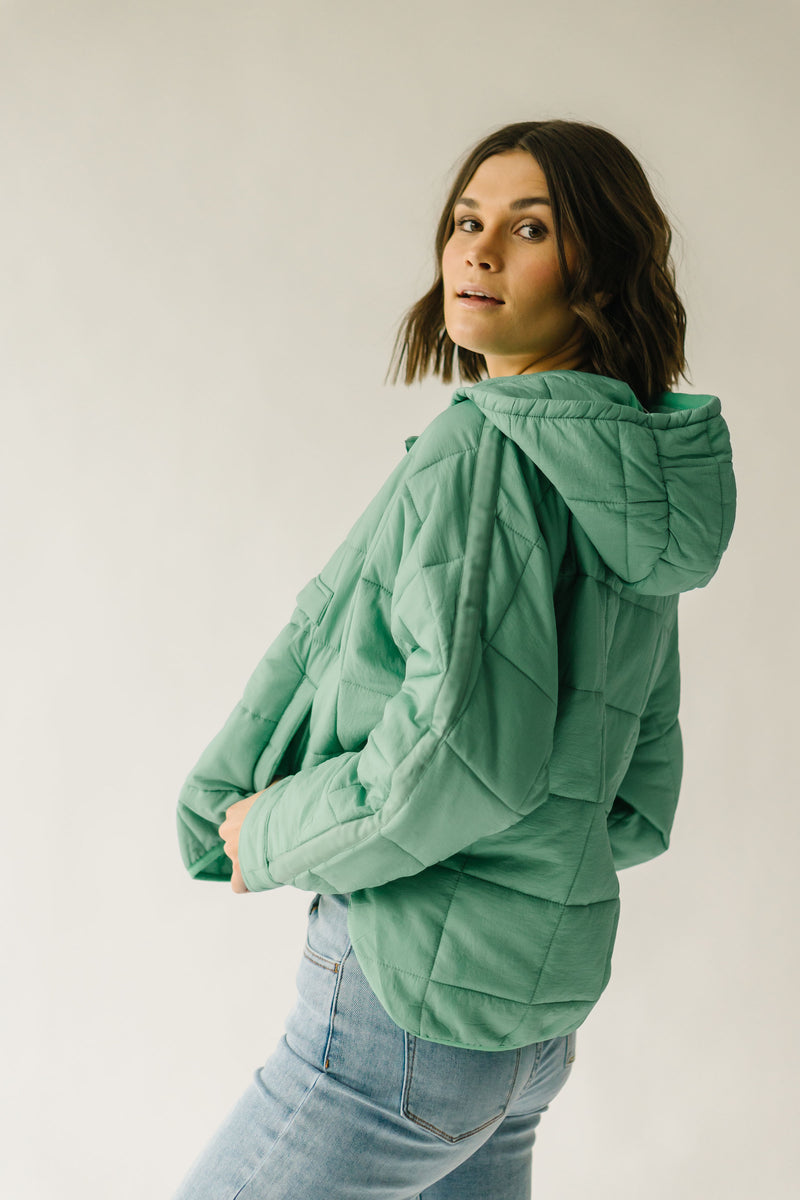 The Katara Quilted Jacket in Foliage – Piper & Scoot