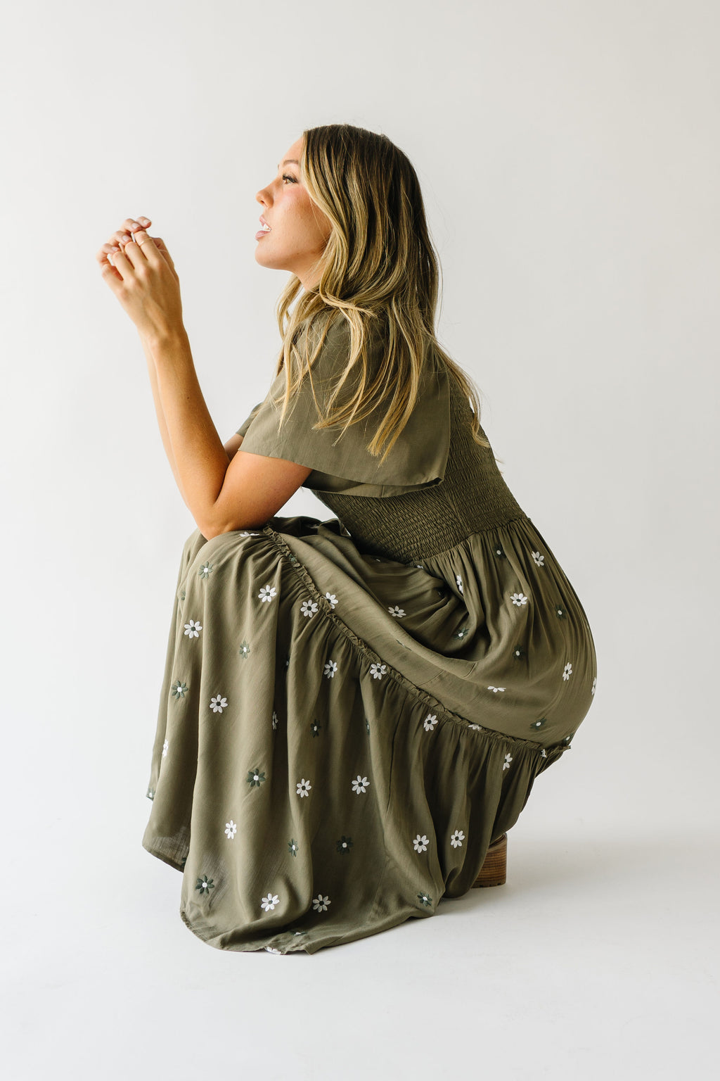 La Rochelle Pleated Dress | angeloawards.com