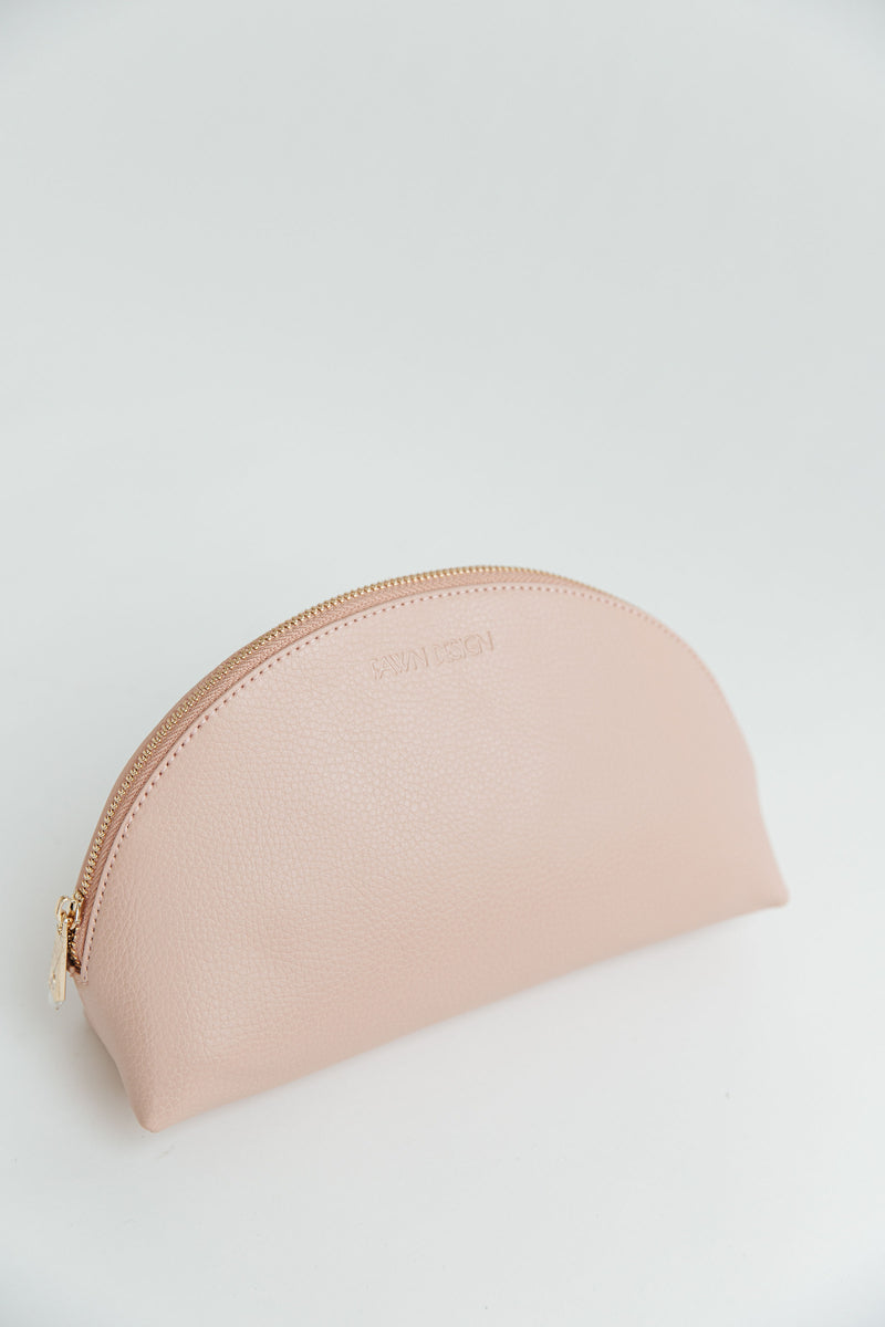 Fawn Design: Small Cosmetic Bag in Blush