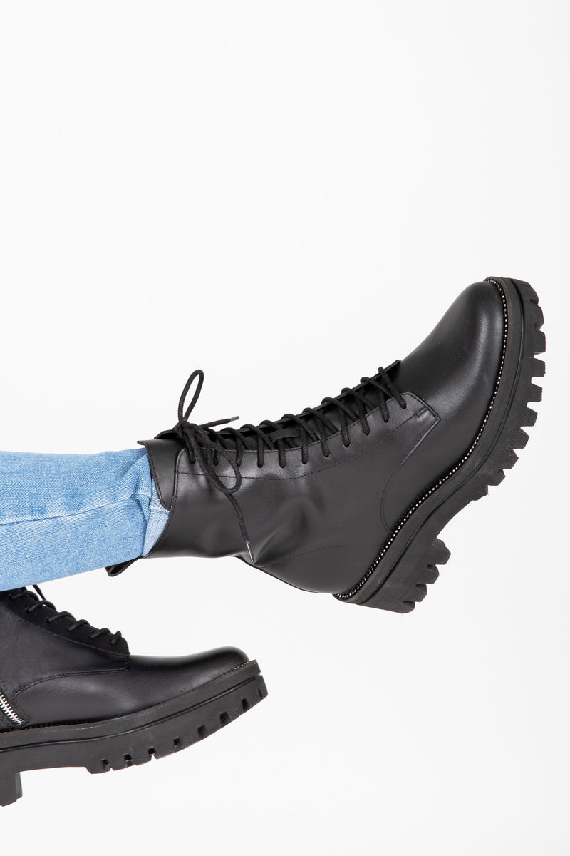 dolce vita combat boots