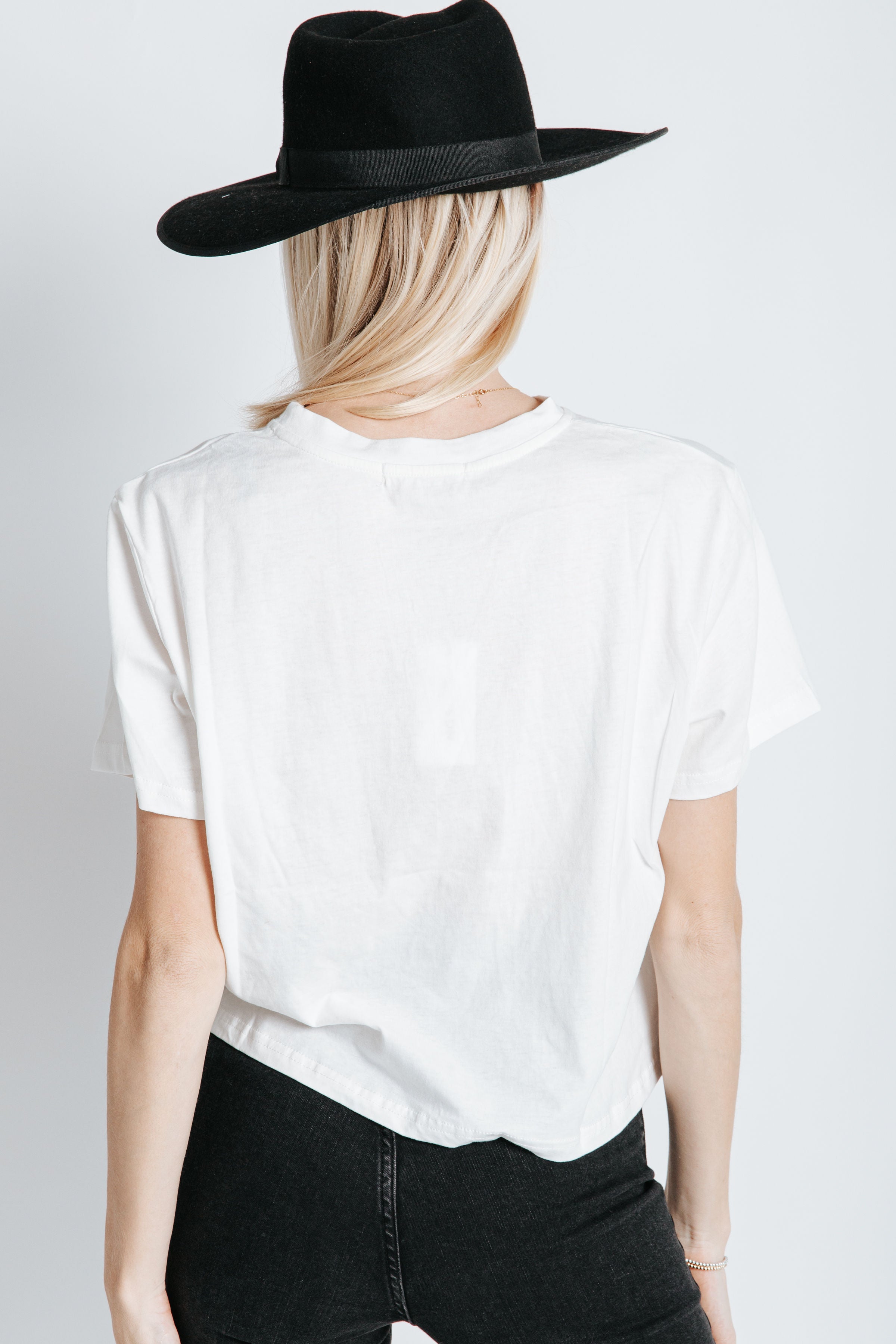 The London Graphic Tee in White