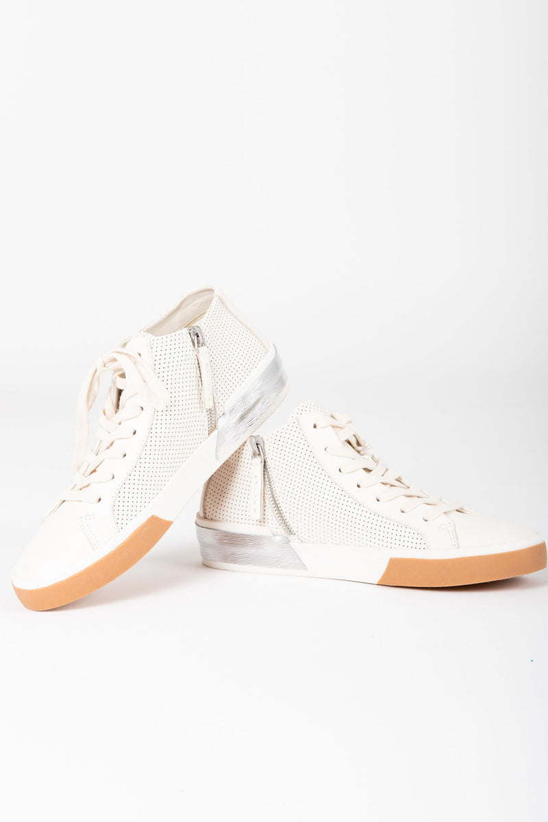 dolce vita xane perforated suede sneaker