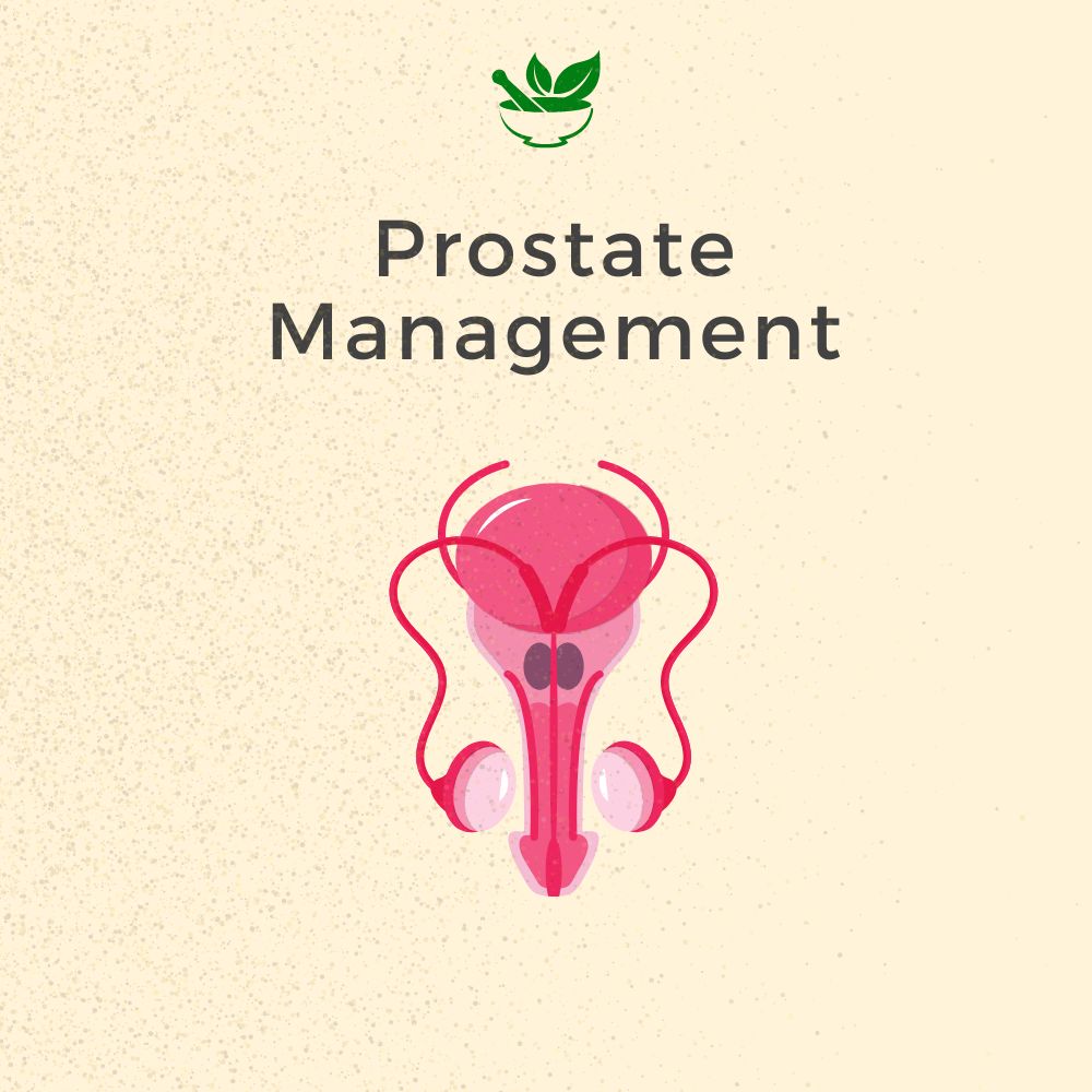 prostate ayurvedic mangement 30 days pack Kits of  4 QTY