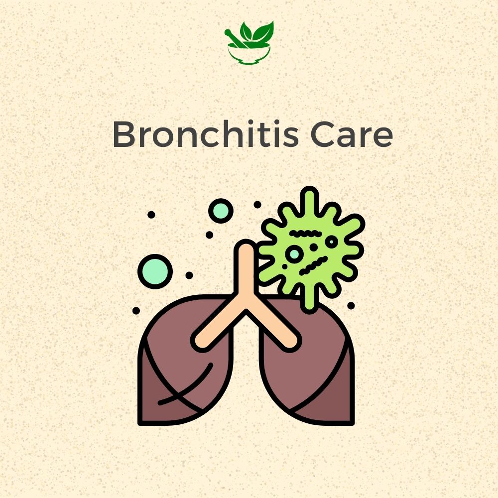 bronchitis ayurvedic mangement 30 days pack Kits of  4 QTY