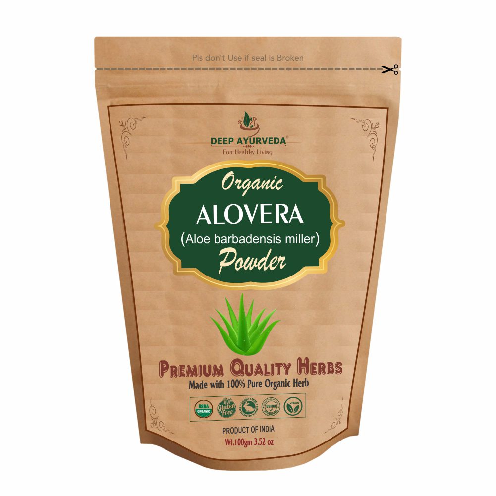 organic aloevera powder Bottle of 400 GM