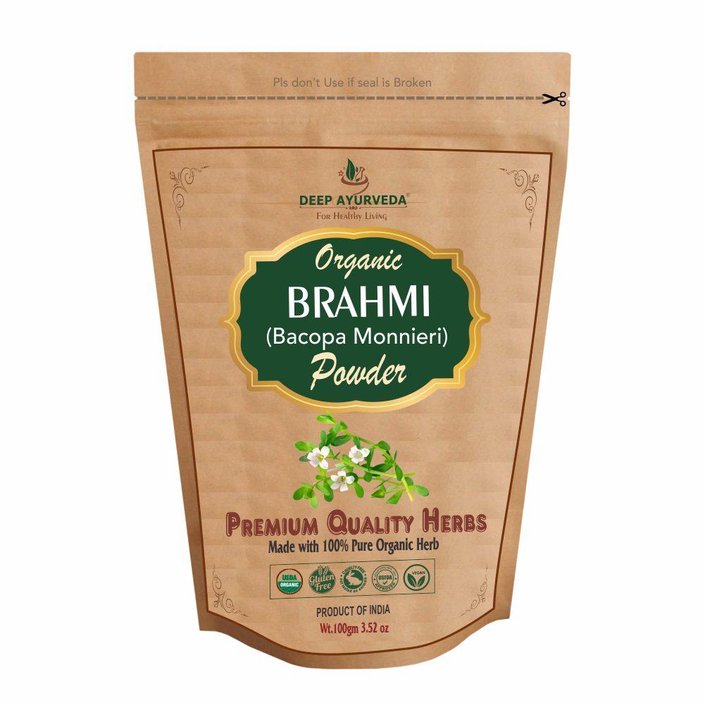 organic brahmi powder Bottle of  100 GM