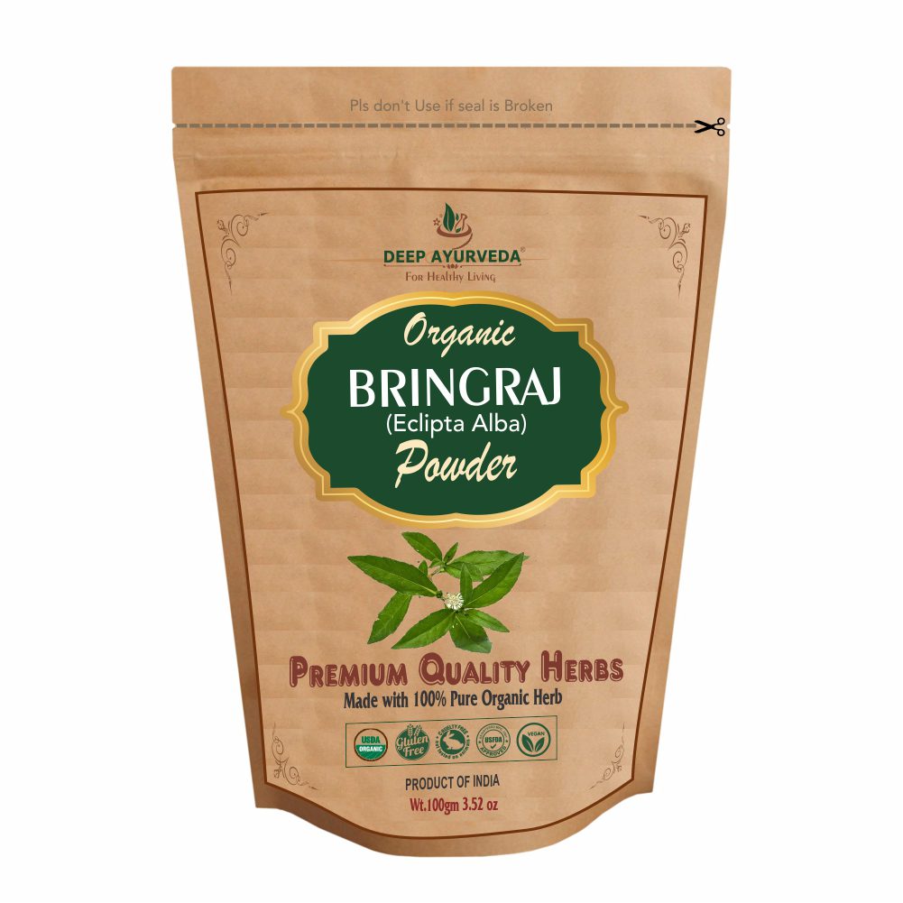 organic bhringraj powder Bottle of 100 GM