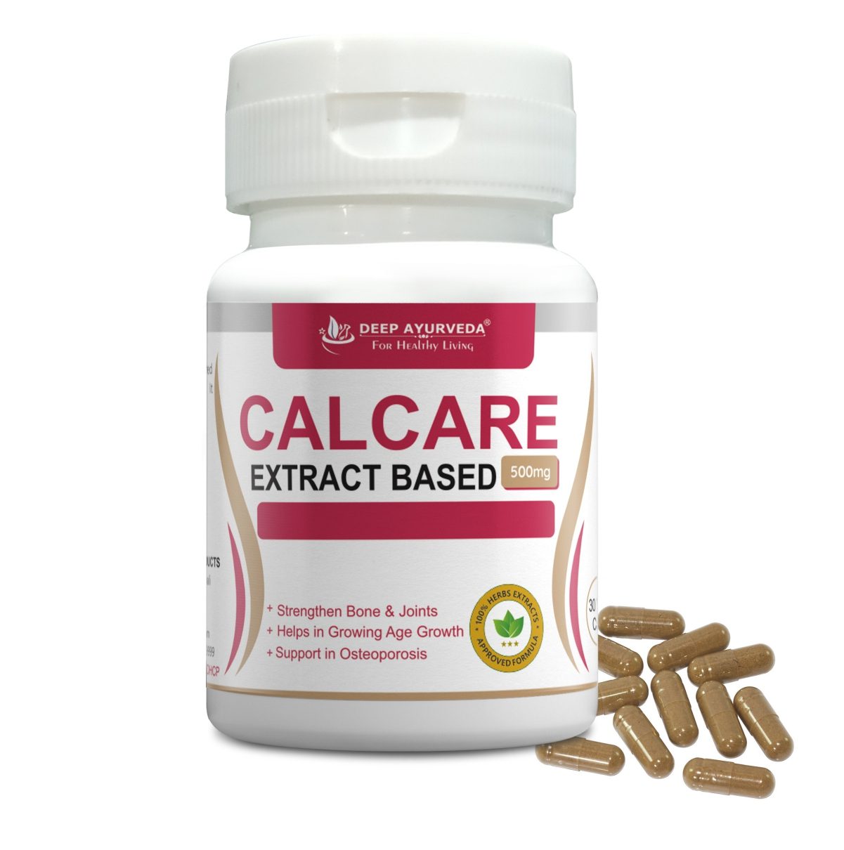 calcare ayurvedic calcium Bottle of  60 QTY