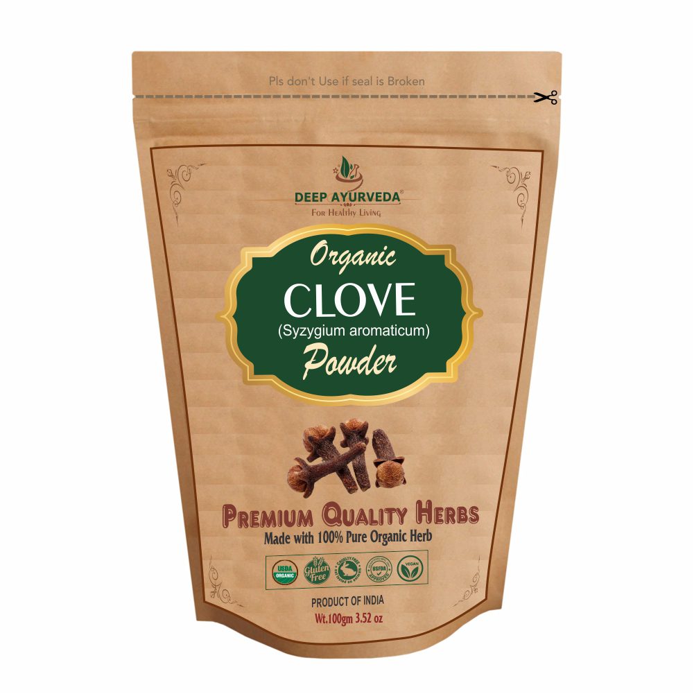 organic clove powder Bottle of  100 GM