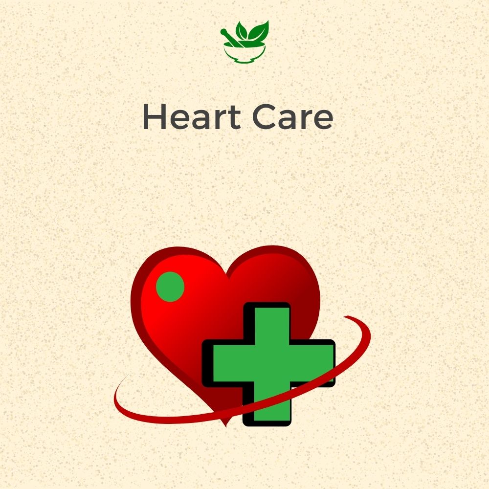 heart care ayurvedic mangement 30 days pack Kits of  4 QTY