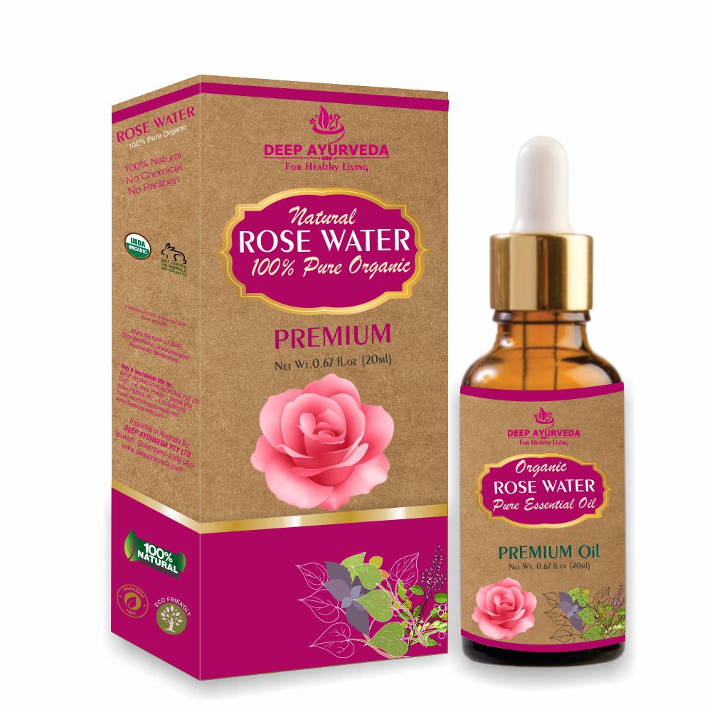 organic rose water Bottle of  20 ML