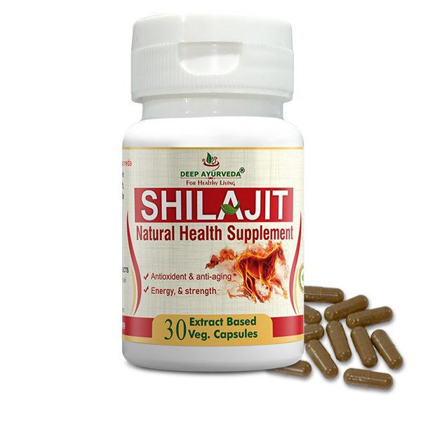 shilajit for vitality Bottle of 120 QTY