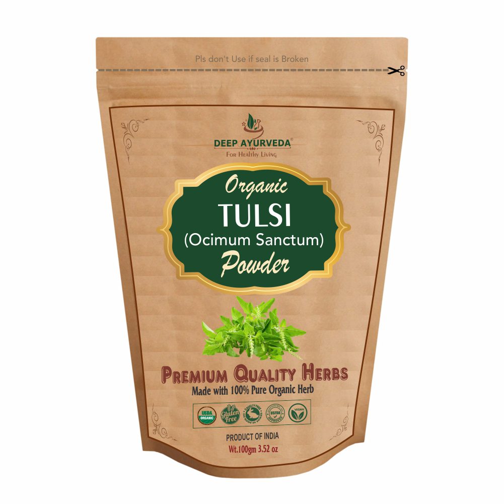 organic tulsi powder Bottle of  100 GM