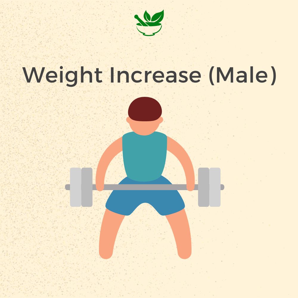 wajan weight gain ayurvedic mangement 30 days pack Kits of  4 QTY