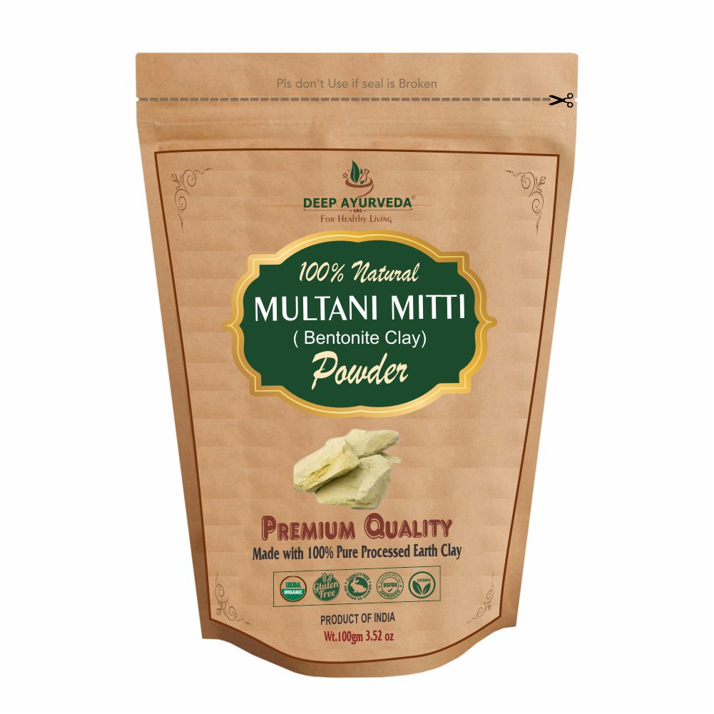 organic multani mitti Bottle of  100 GM