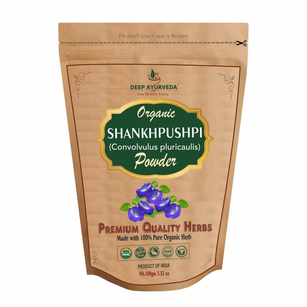 organic shankhpushpi powder Bottle of  100 GM