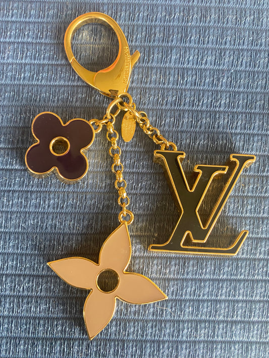 Louis Vuitton Fleur De Monogram Bag Charm Chain – STYLISHTOP