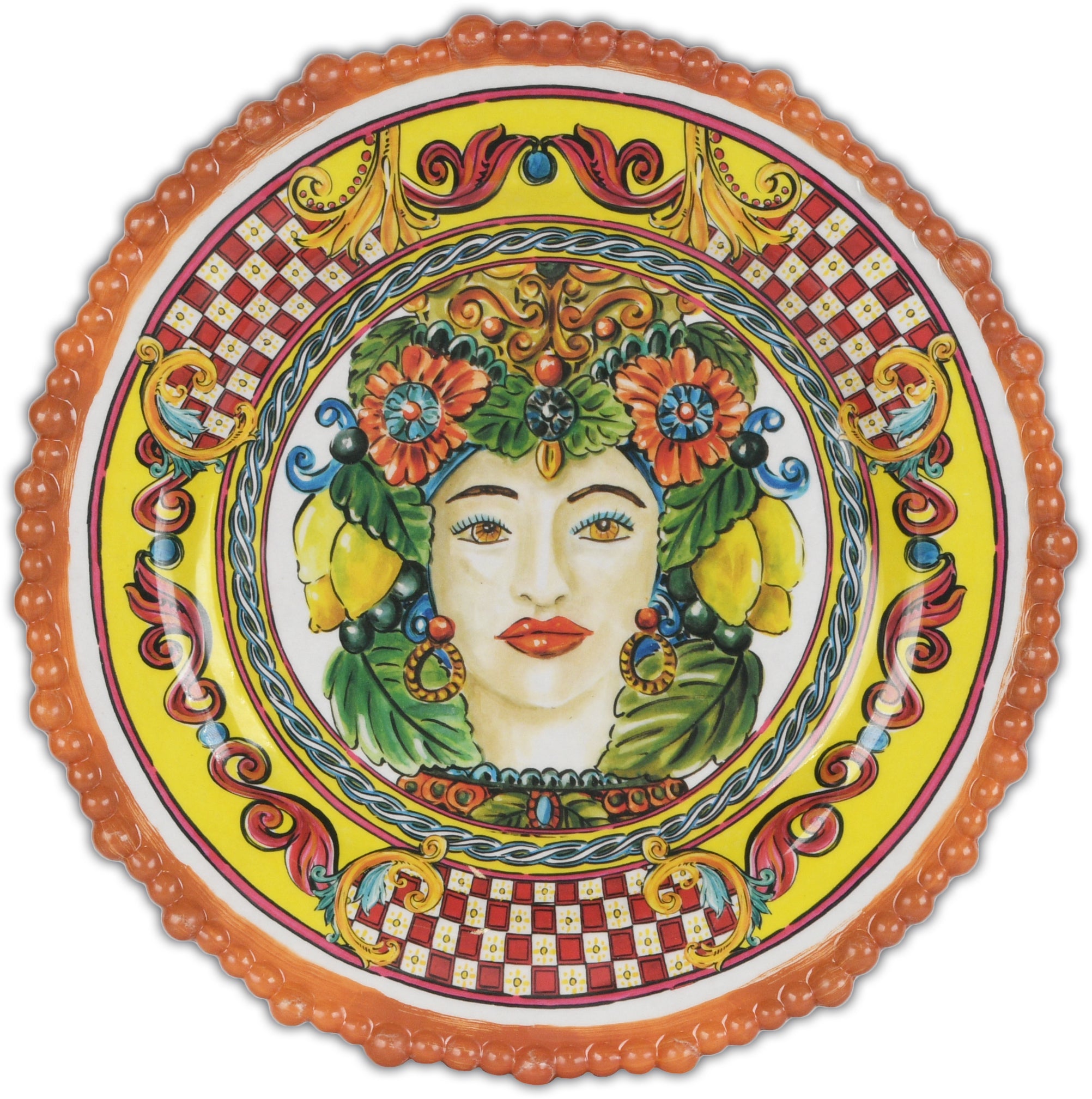 Side Plate - Melamine - Trinacria Collection – Zartera Gallery