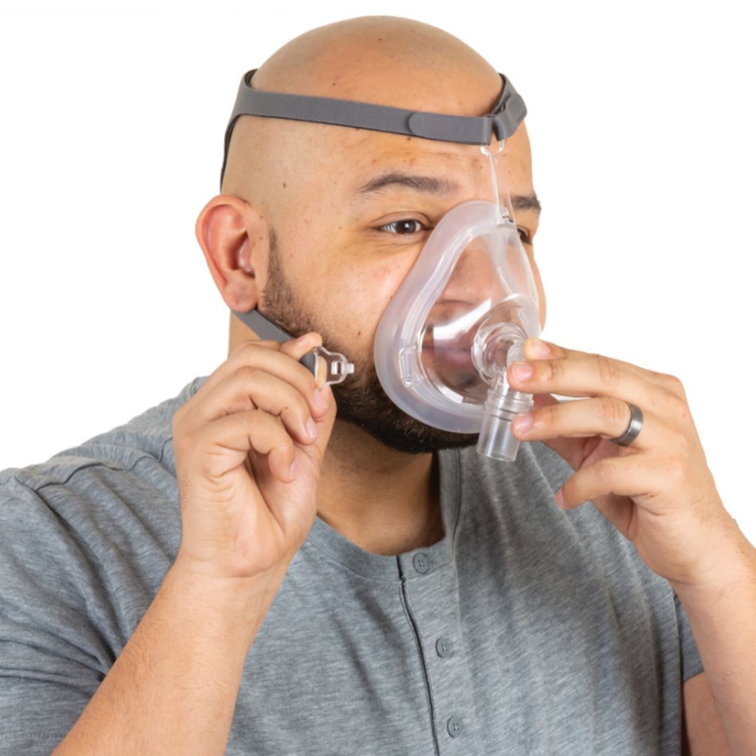 Sunset Deluxe Full Face CPAP Mask - CM005 - Oxygen Support Systems