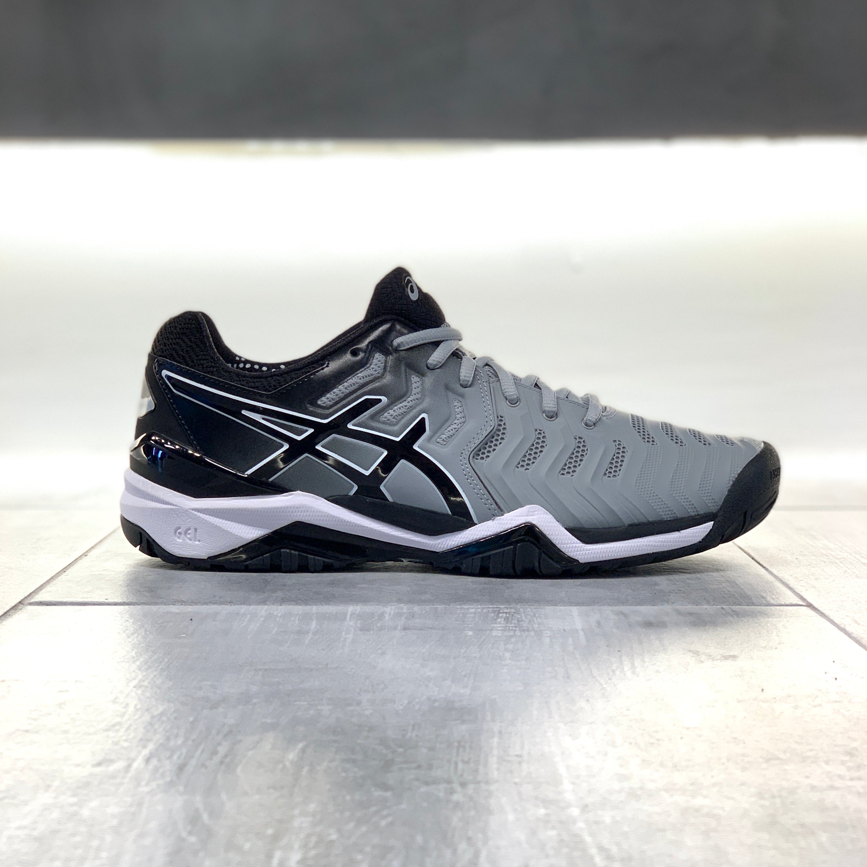 asics gel resolution 7 black