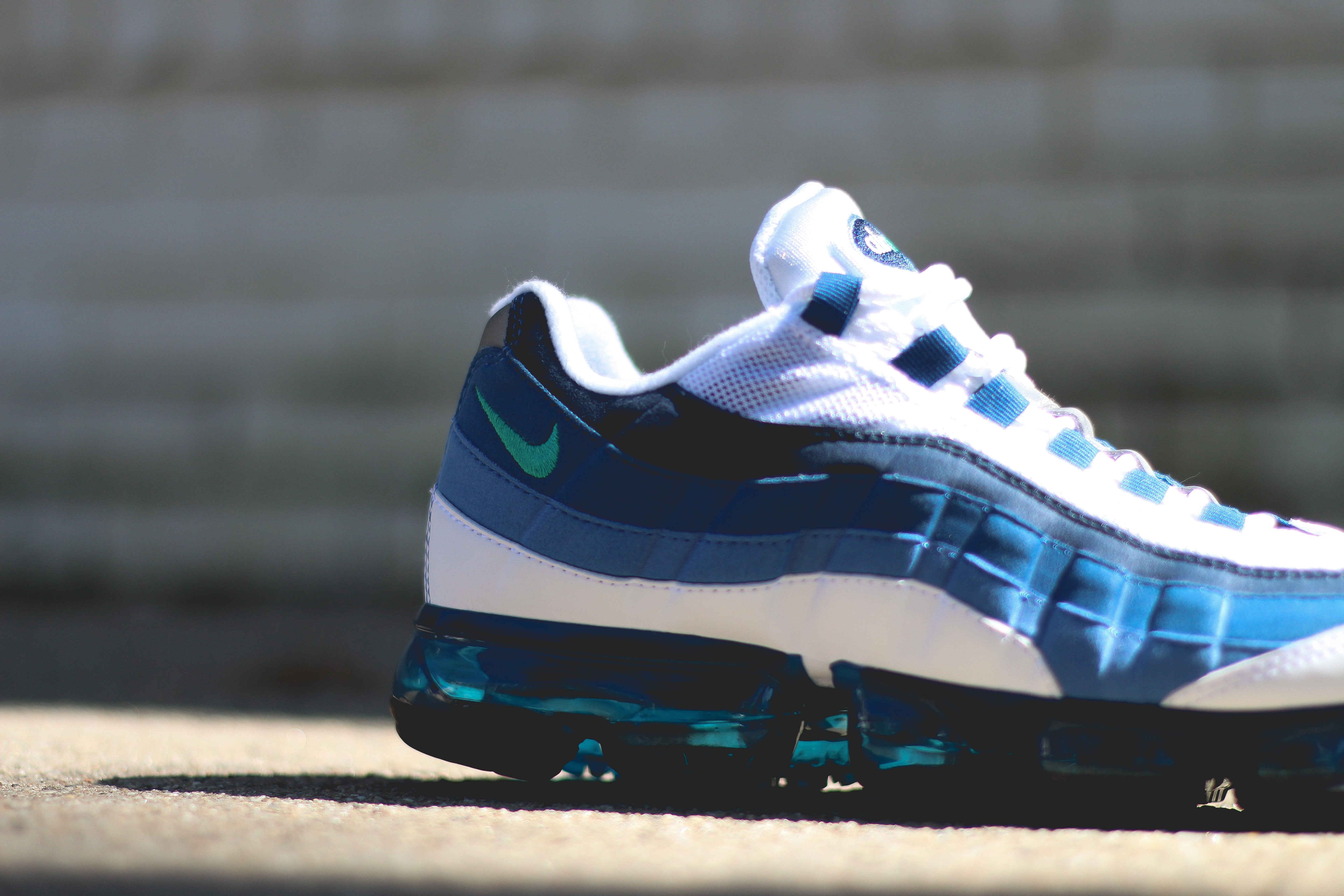 nike air max 95 vapormax blue