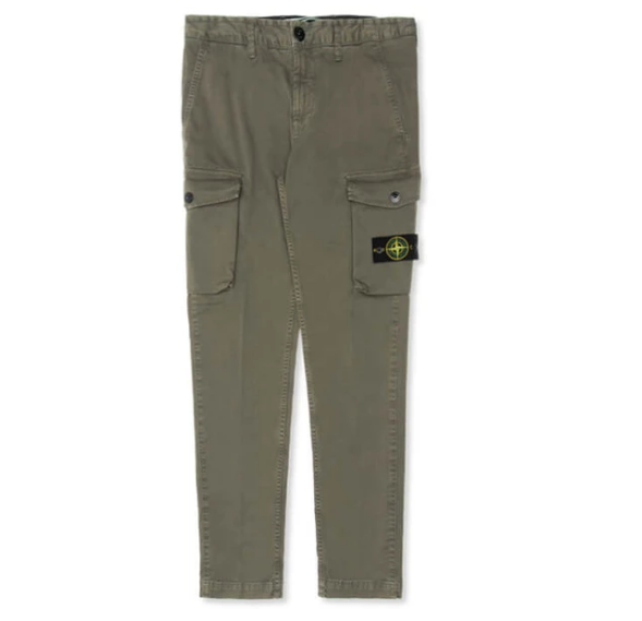 stone island slim fit cargo pants