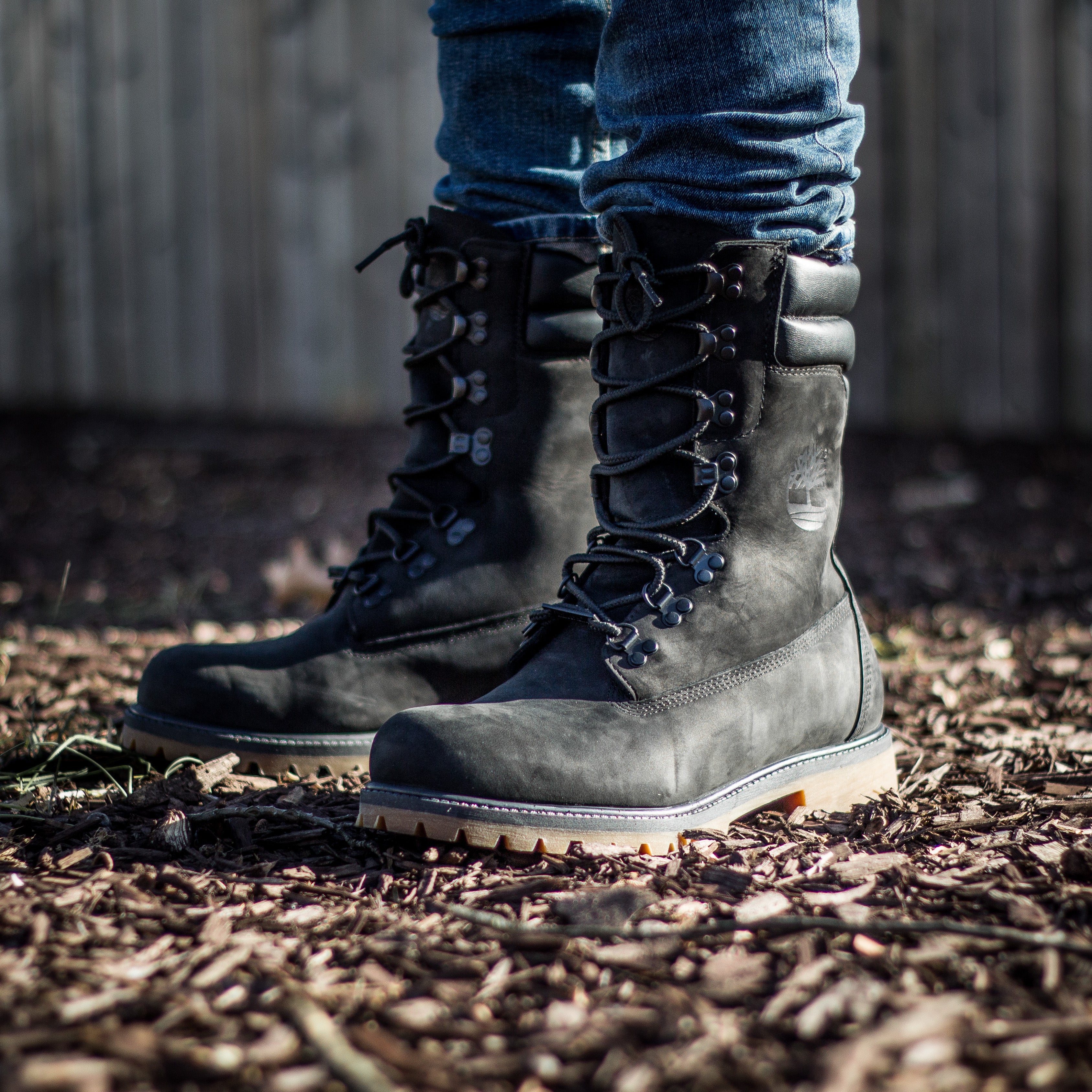 timberland shearling superboot