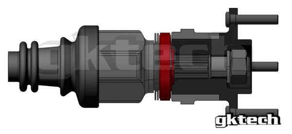 Image 12 - 15mm Axle housing spacer shown in red