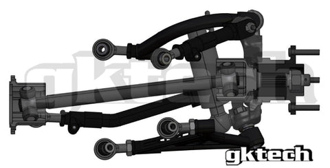 Image 5 - Axle position at 50mm lowered ride height and corrected camber