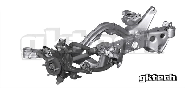 Image 1. S13 rear suspension member with aftermarket suspension arms