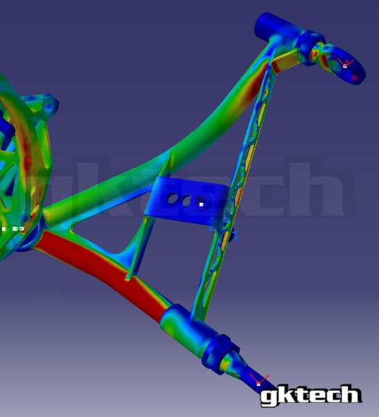 Figure 11. Second prototype finite element analysis