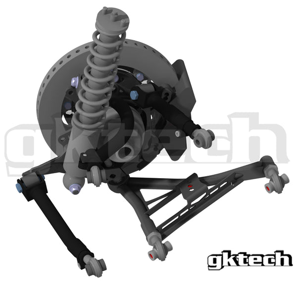 Figure 1. Rear suspension assembly on Nissan S14