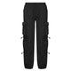 Self-built station new 2021 autumn and winter foreign trade women's street hip-hop style low-waist tooling denim trousers casual pants - Ecart