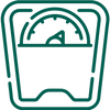 Illustration of weight scale