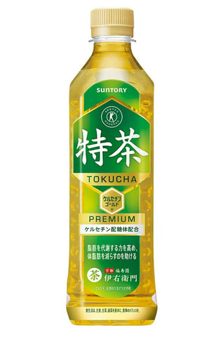 Suntory Japanese Green Tea Iemon Tokucha TOKUCHA PREMIUM 500ml PET - MADE IN JAPAN - Limited Stock (12)