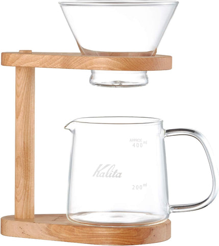 Kalita WDG-185 #44304 Coffee Dripper Stand Set for 2-4 People