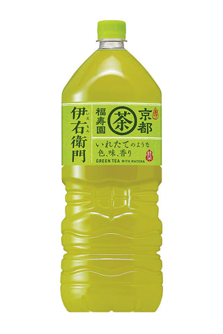 Japan Suntory Iemon Ryokucha Green Tea 67.6 fl.oz. (2L) PET (Pack of 4) - MADE IN JAPAN - Limited Stock
