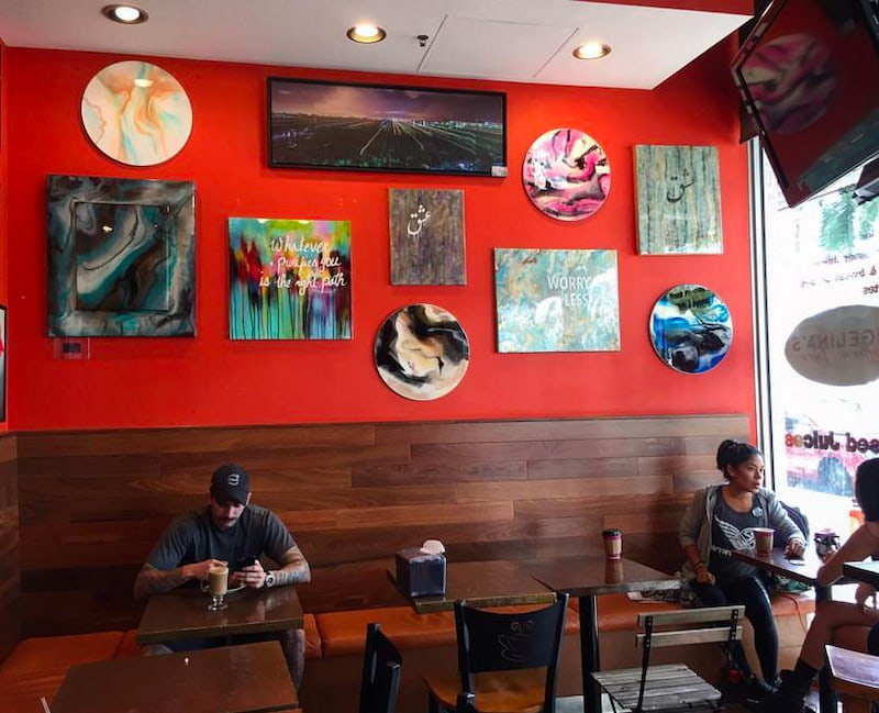 Angelina`s Eatery + Cafe, Inside atmosphere