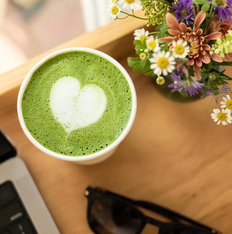 Navi Coffee & Flowers, Matcha Latte