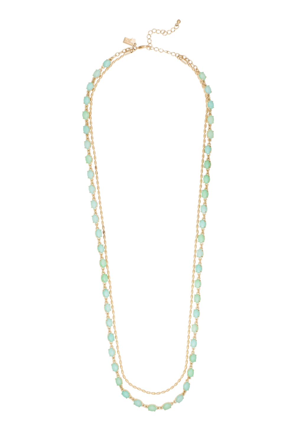 Kate Spade Mint Seastone Layered Necklace - Bijoux Closet