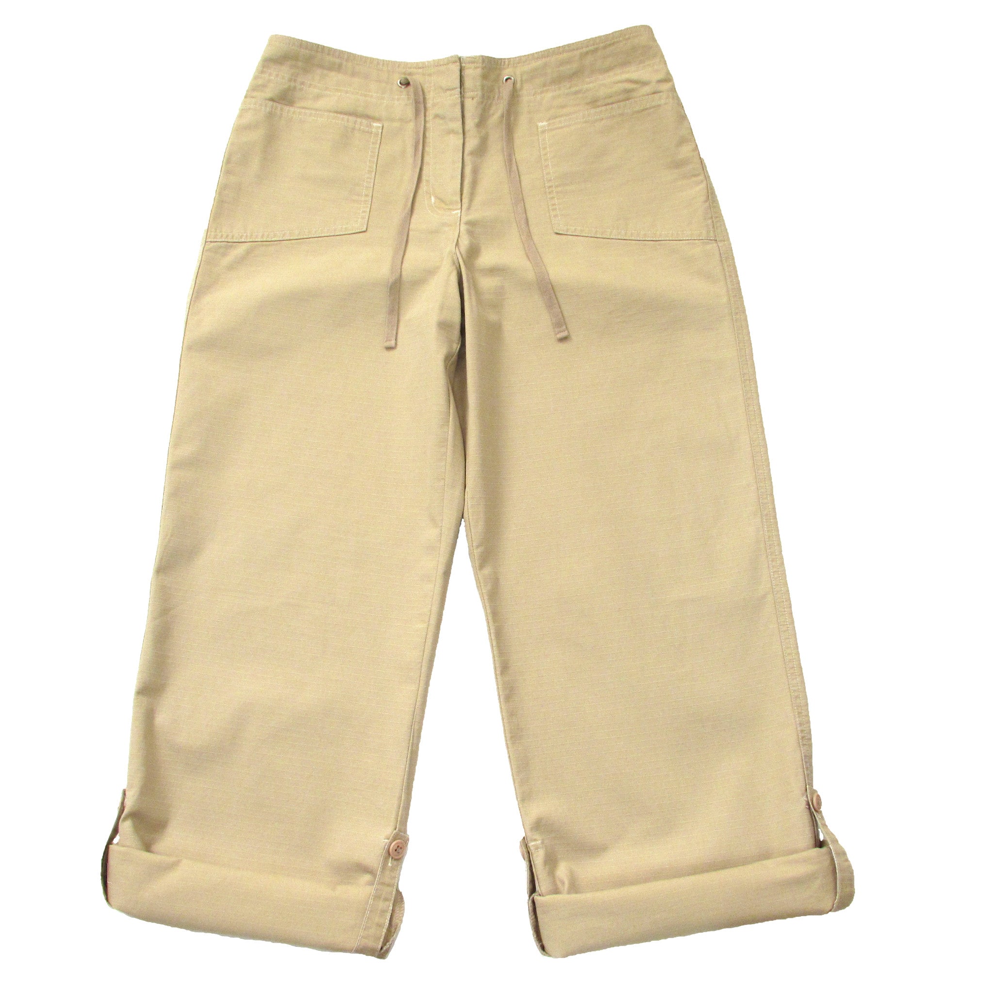 New York And Company Khaki Cargo Pants - Bijoux Closet