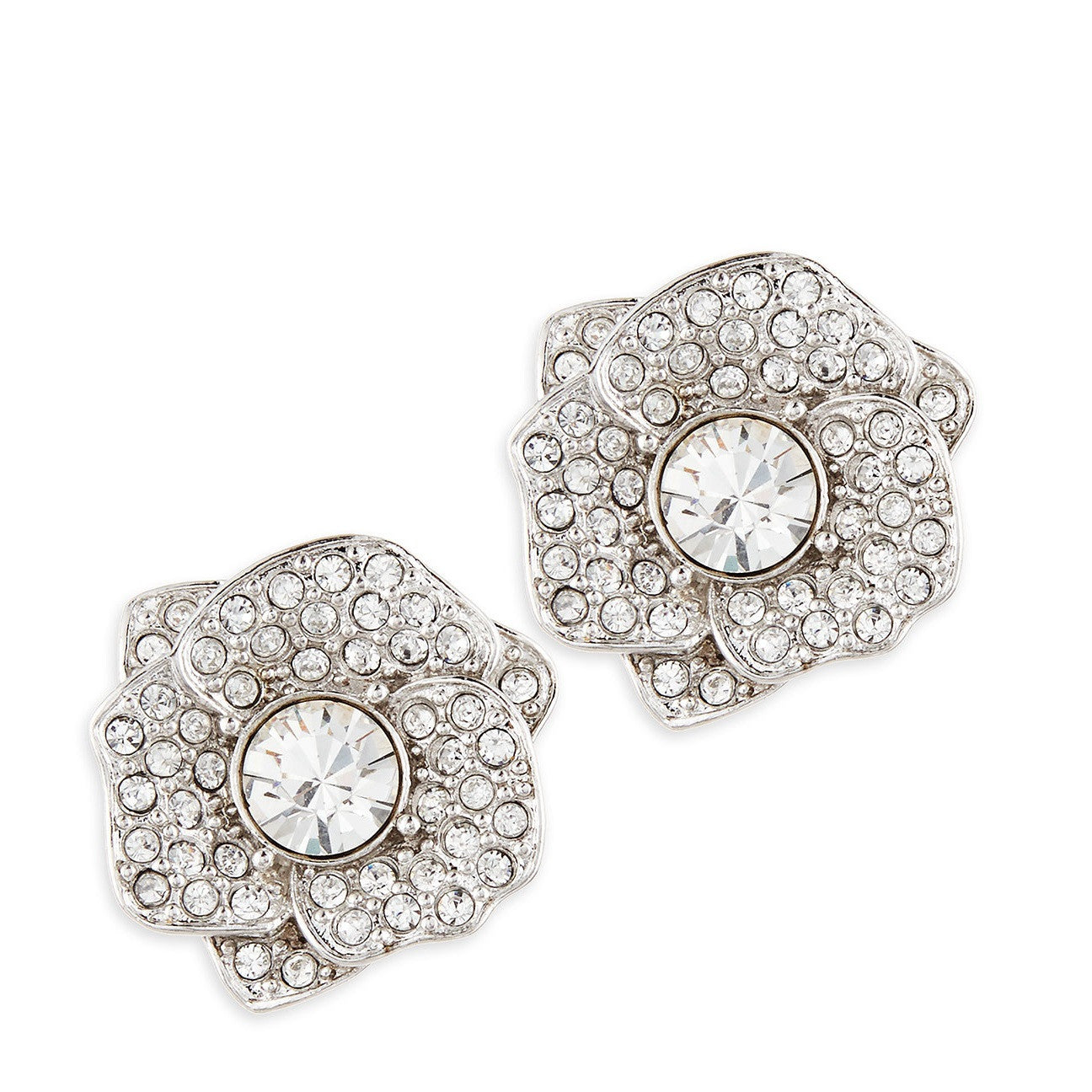 Kate Spade Crystal Flower Earring - Bijoux Closet