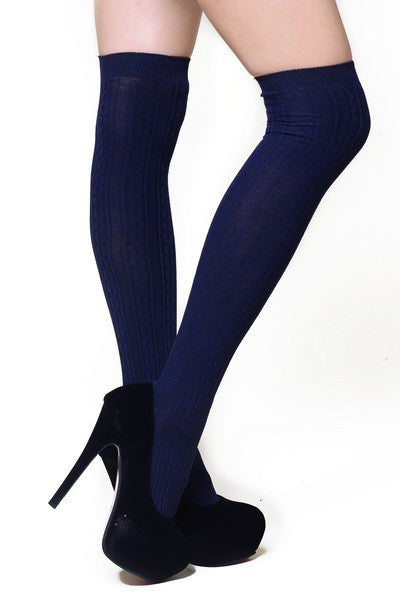 OVER THE KNEE THIGH HIGH SOCKS katambra